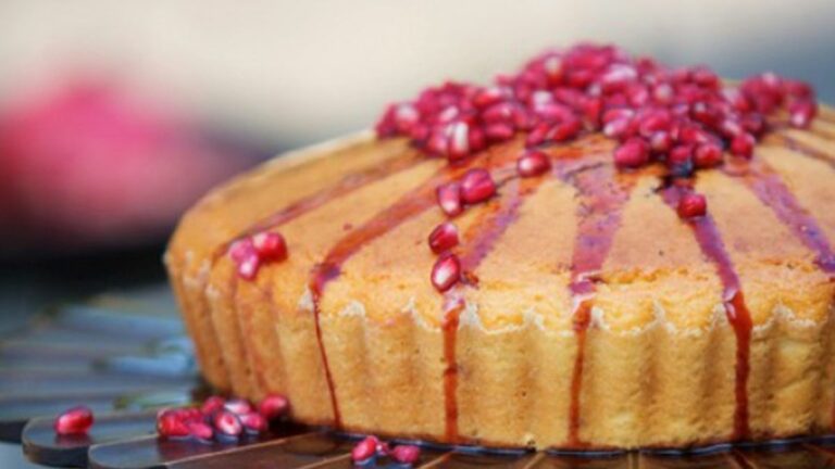 Receita de Bolo de Romã