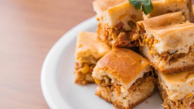 Torta de Frango sem Farinha de Trigo