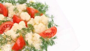Salada de Tomate e Couve-Flor