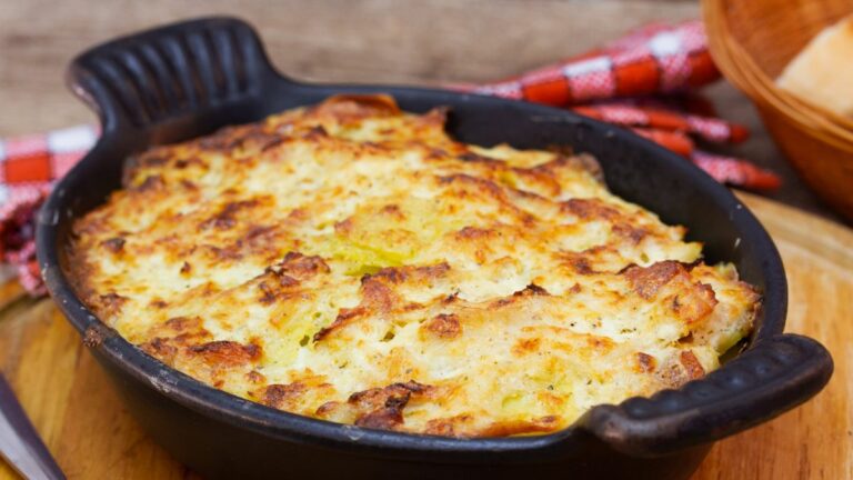 Torta Cremosa de Bacalhau