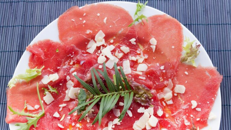 Carpaccio Rápido de Abobrinha Low Carb!