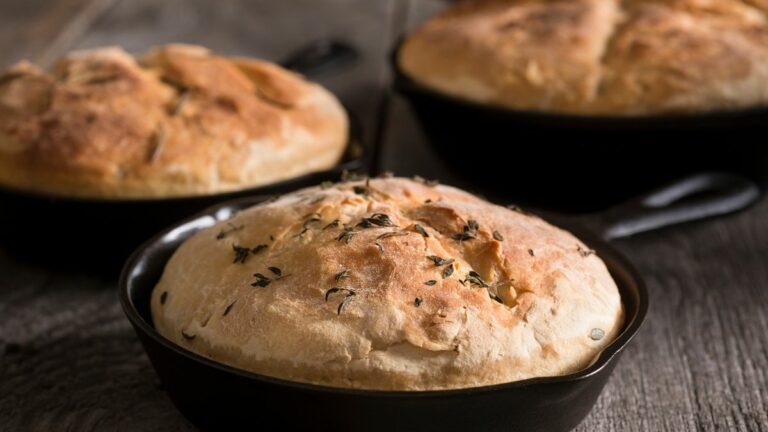 Pão de frigideira Low Carb!