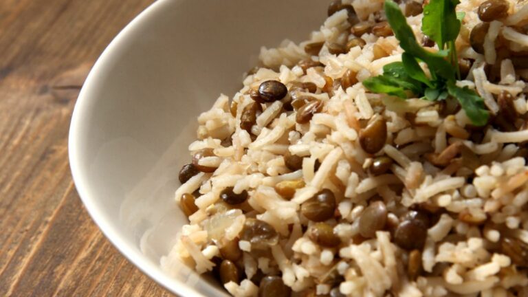 Arroz com Lentilha Natalino!