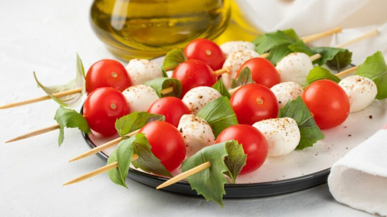 Salada caprese Natalina!