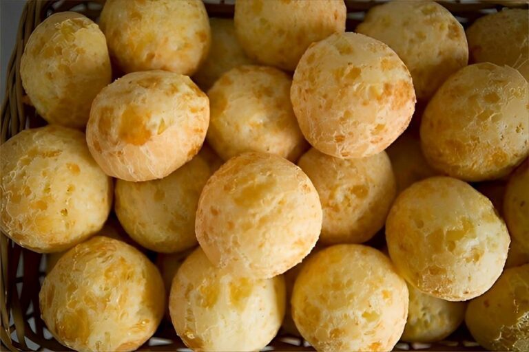 Pão De Queijo Com Apenas 3 Ingredientes