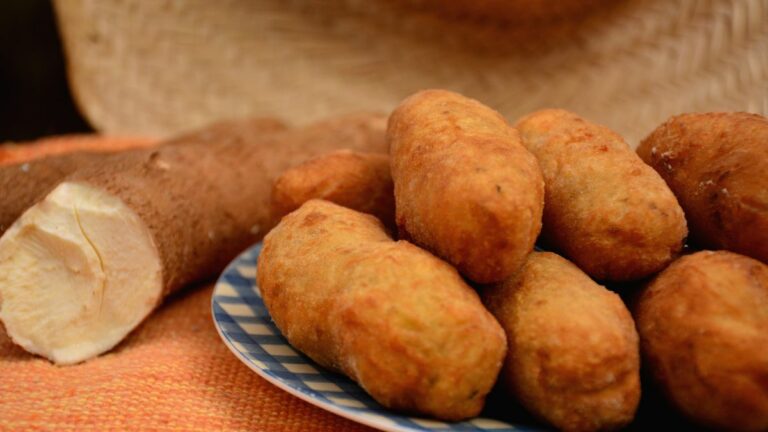 Bolinho de mandioca fit!