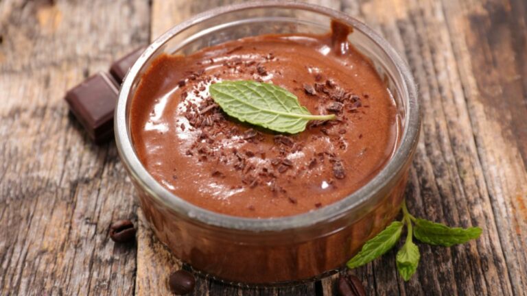 Mousse de chocolate fit!