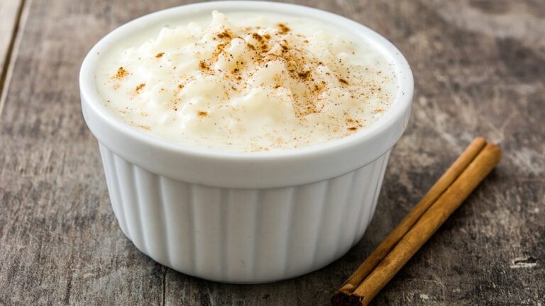 Arroz doce vegano!