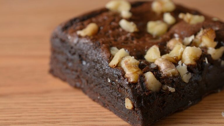 Brownie de nozes fit!