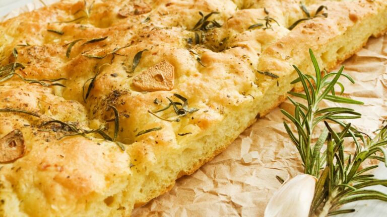 Focaccia de cebola fit!