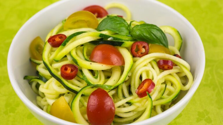 Macarrão de abobrinha Low Carb!