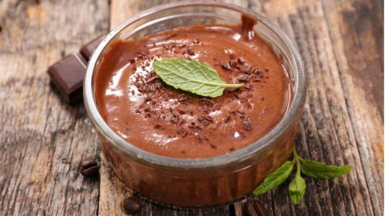 Mousse de chocolate low carb!