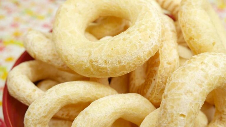 Rosquinha de polvilho fit!