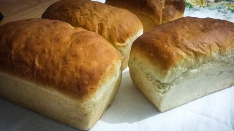 Pão da Vovó Sem Leite