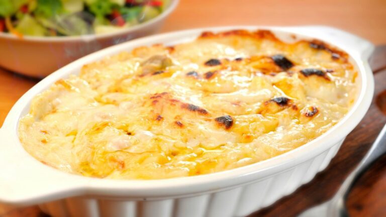 Abobrinha gratinada vegano!