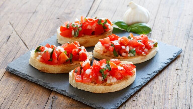 Bruschetta ao pesto!