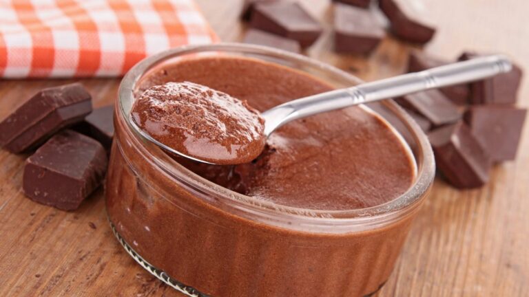 Mousse de chocolate vegano!