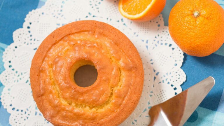 Bolo de laranja!