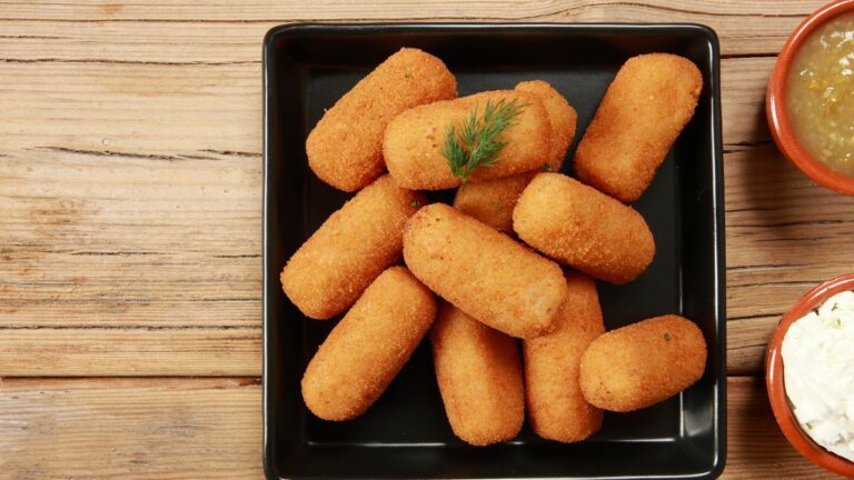 Croquete de frango!