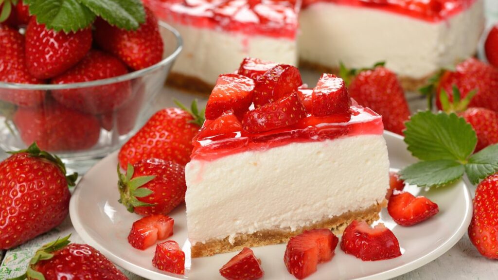 Cheesecake de morango!