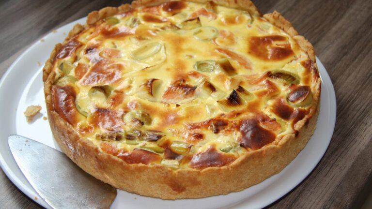 Quiche de frango simples